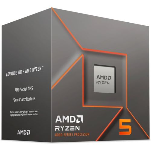 AMD RYZEN 5 8400F AI do 4.7 GHz BOX procesor slika 3