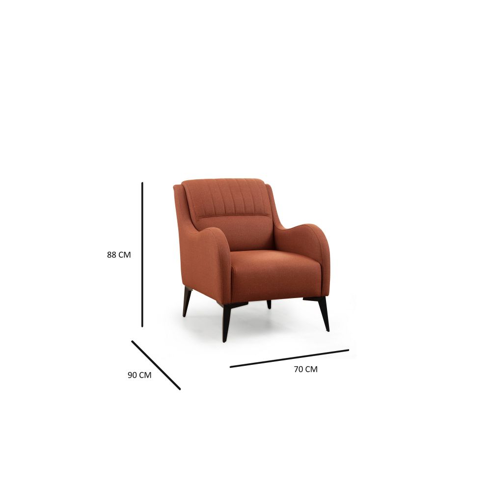 Kenzo - Crvena Wing Chair slika 6