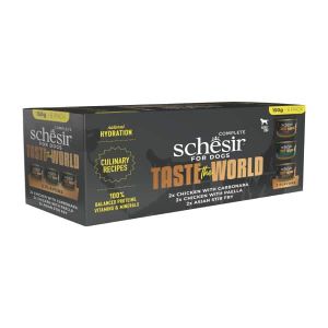 Schesir Dog Taste Of The World- Multipack 6x150g - 900g