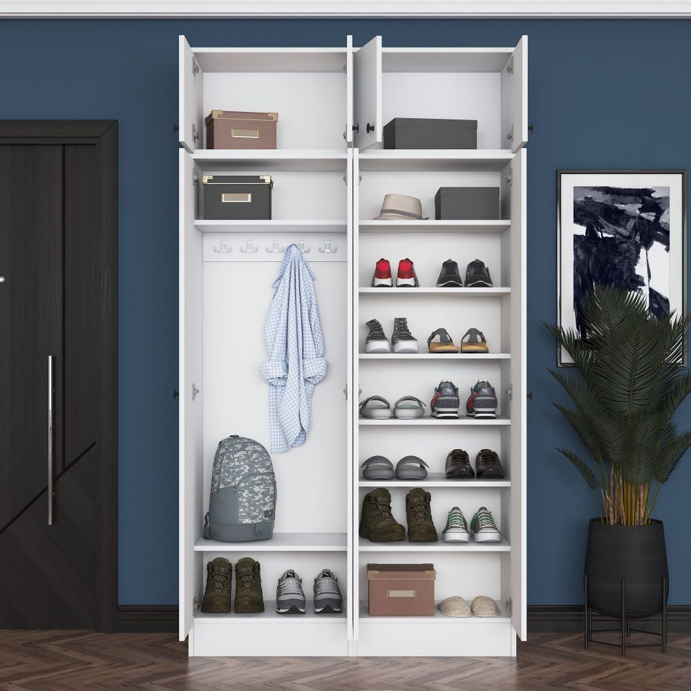 Hall Stand EA146 - Bijela slika 4