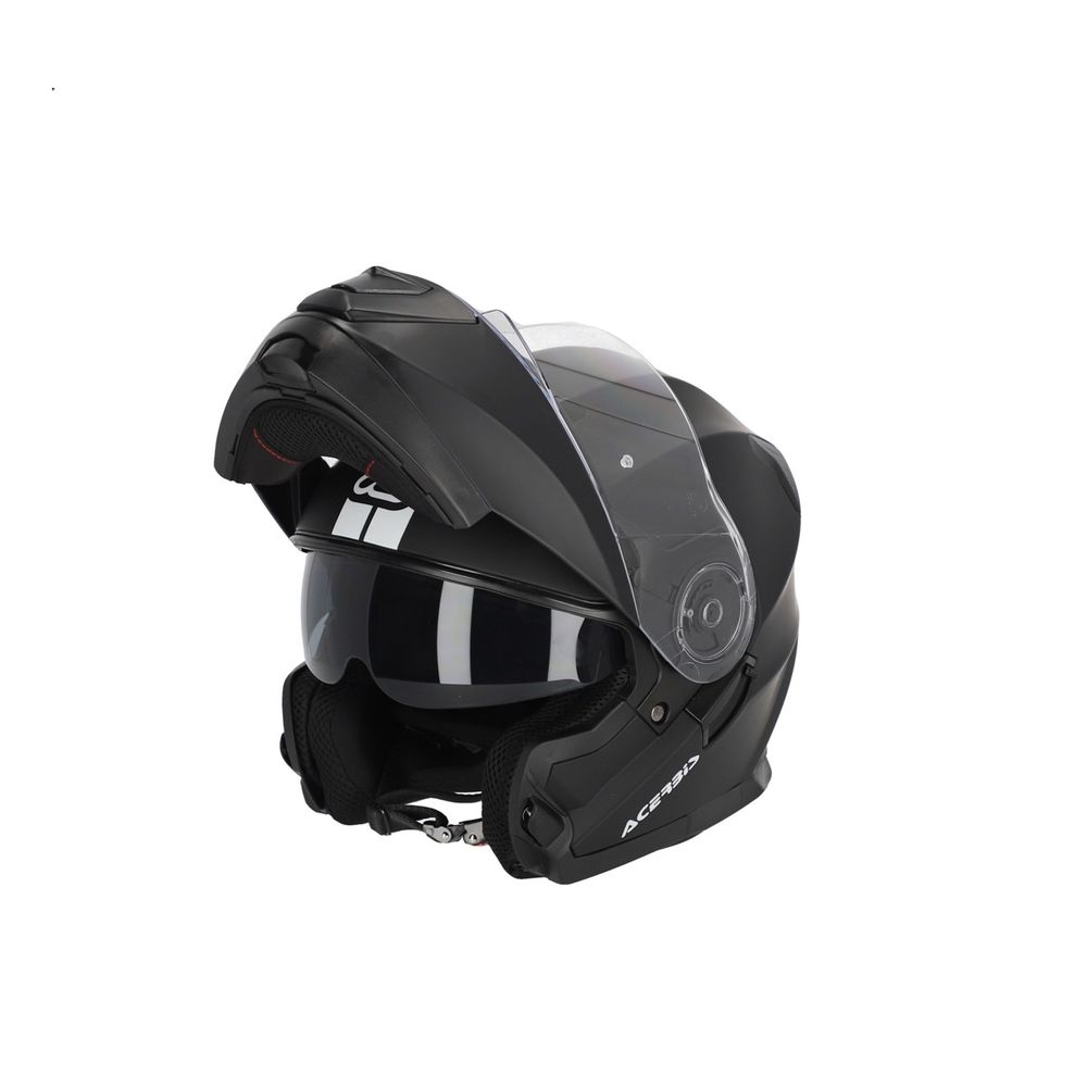 Modularna - flip up kaciga za motor Acerbis Serel 2206 - Crna vel.XS slika 1