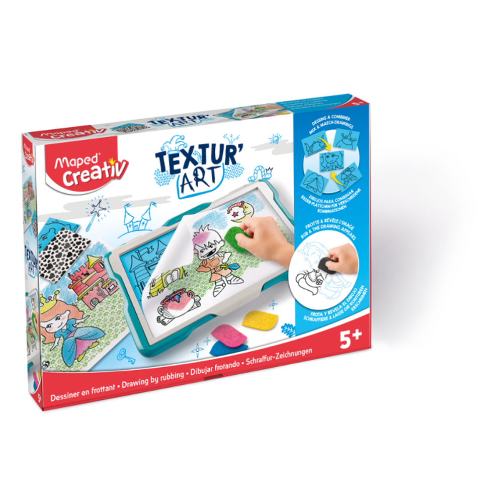 MAPED CREATIV Textur art - Nacrtajte svoj dvorac slika 1