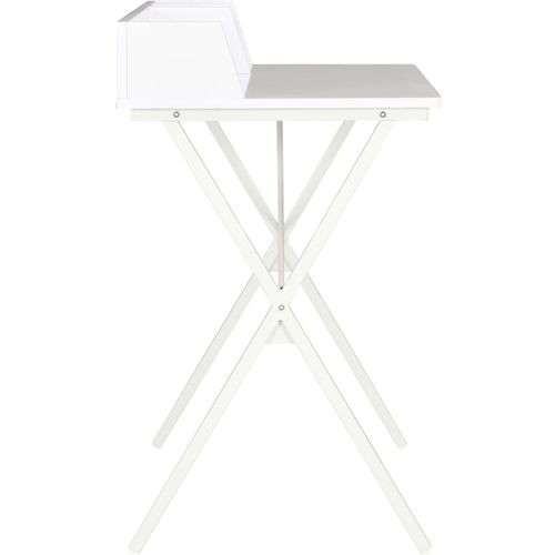 Radni stol bijeli 80 x 50 x 84 cm slika 3