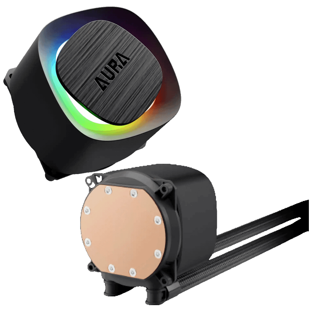 Zeus Vodeno hlađenje za CPU, RGB - Gamdias Aura GL360 V2 slika 3
