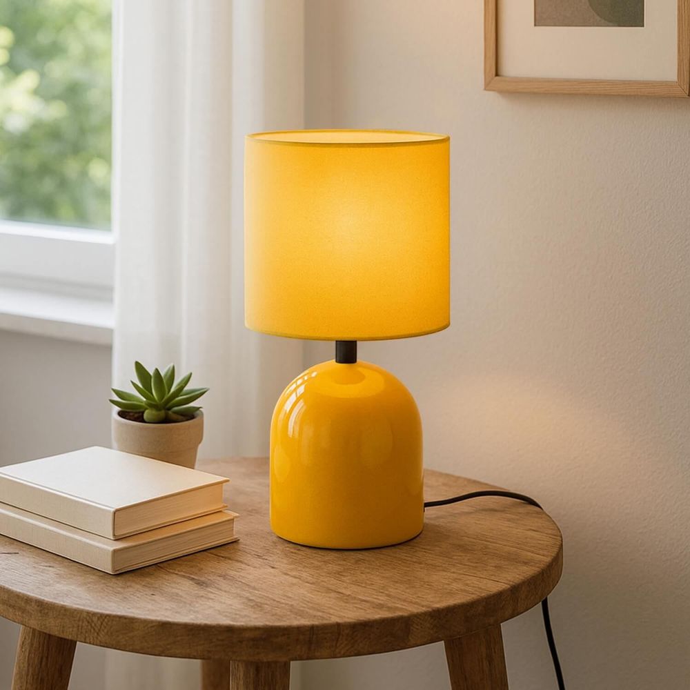 Žuta Stolna Lampa 241631 slika 1