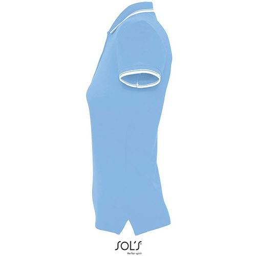 PRACTICE WOMEN ženska polo majica sa kratkim rukavima - Sky blue, XL  slika 7