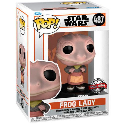 POP figure Star Wars The Mandalorian Frog Lady Exclusive slika 3