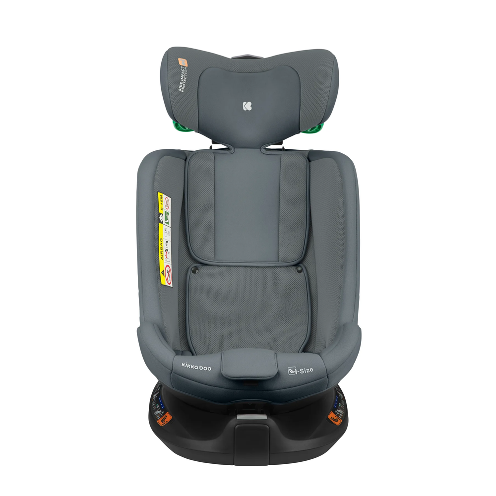 Kikka Boo Rotirajuća autosjedalica 40-150Cm I-Van i-Size Isofix, Dark Grey slika 4