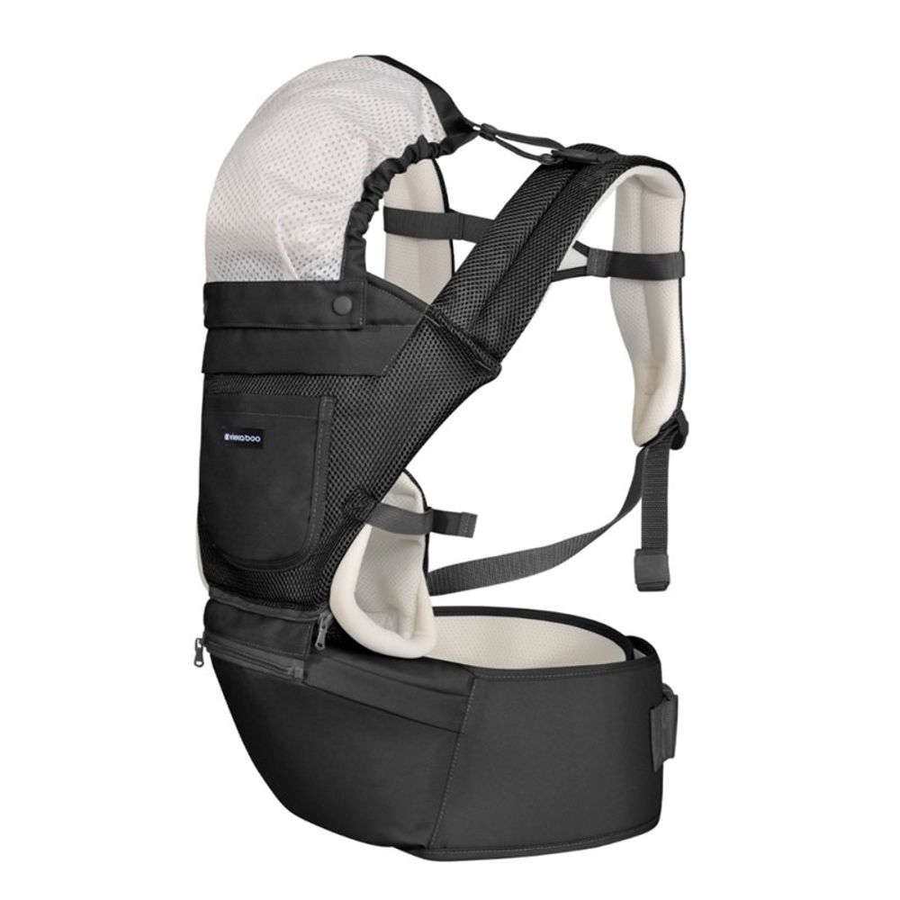 Kikka Boo Nosiljka 3U1 Chloe Mesh, Black slika 1