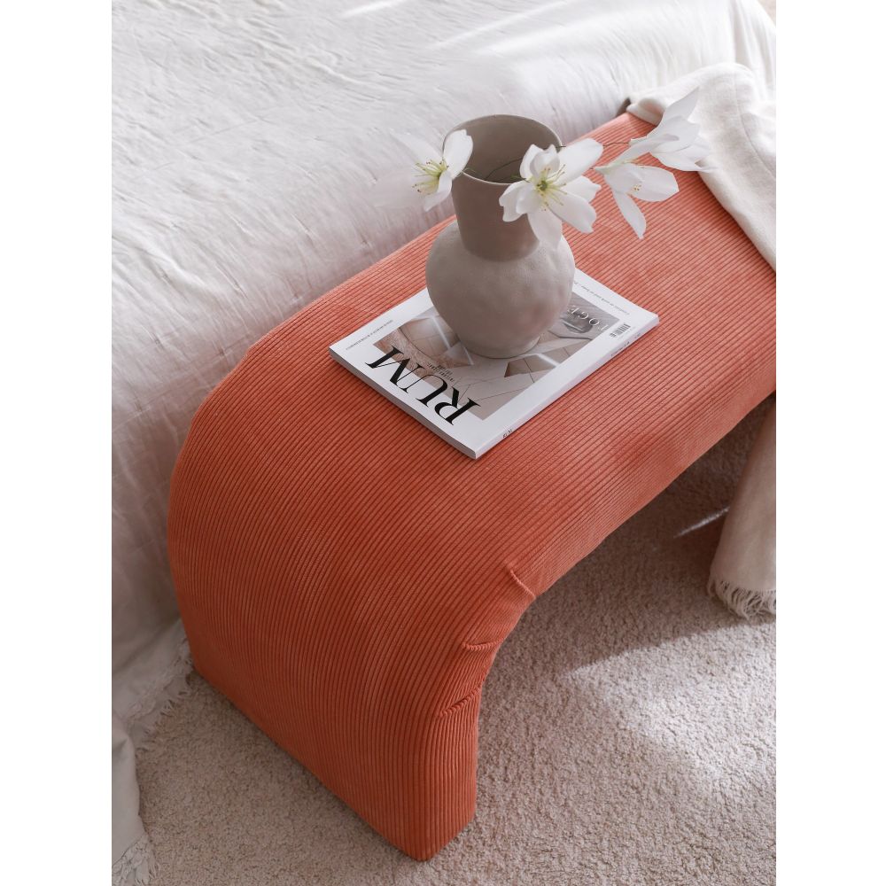 Nu Bench - Coral Coral Pouffe slika 6