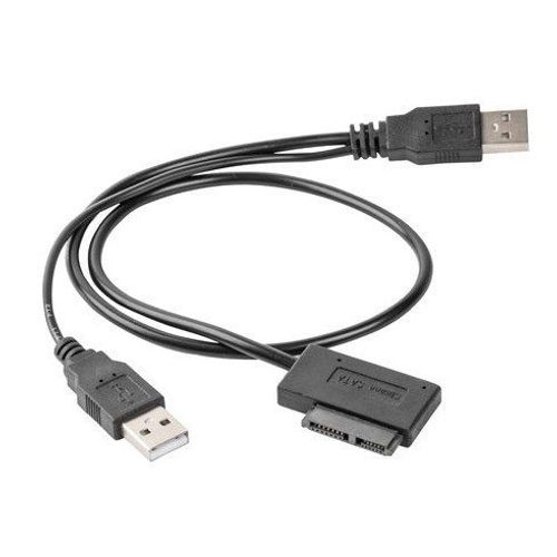 A-USATA-01 Gembird External USB to SATA adapter for Slim SATA SSD, DVD slika 1