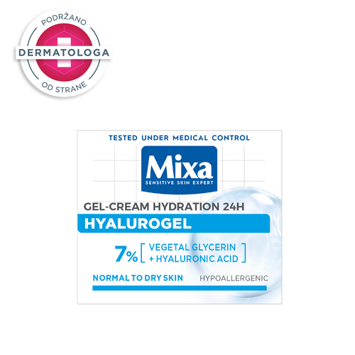 Mixa Hyalurogel Light krema za lice 50ml slika 2