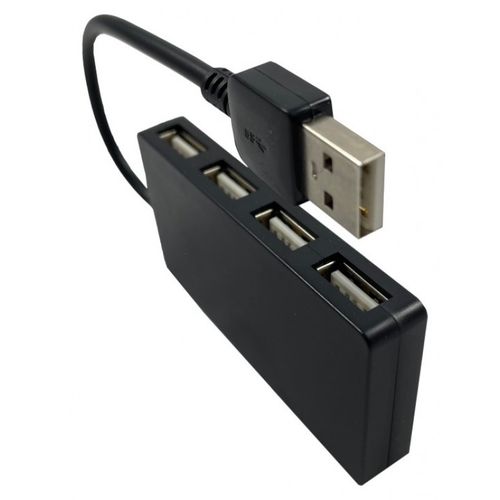 UHB-U2P4-02 ** Gembird USB2.0 4-port HUB, black (263) slika 1