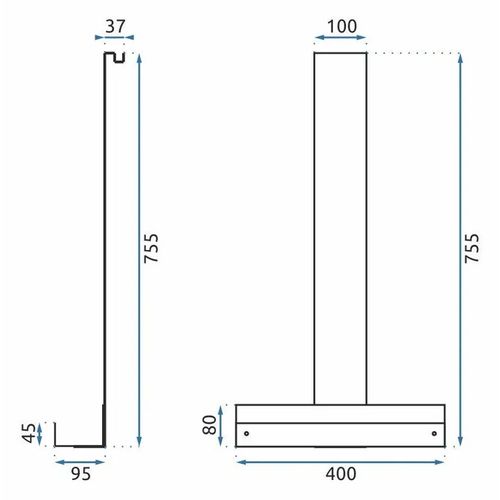 REA POLICA TORI NICKEL BRUSHED
 slika 3