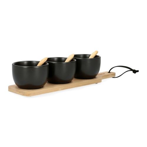 Činija SET FINCAN 32x8cm 3kom - Black - HML slika 5