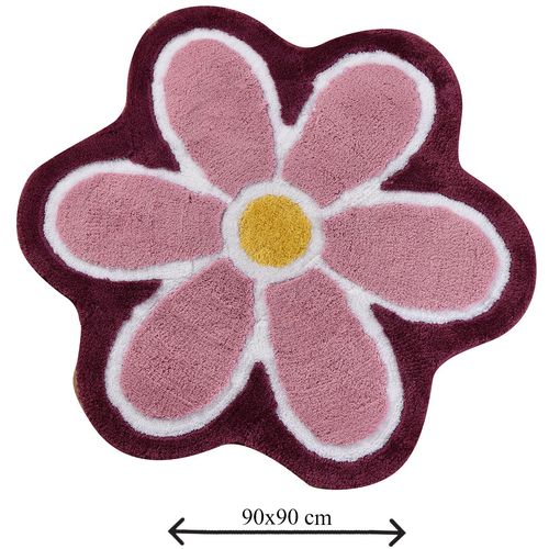 Colourful Cotton Akrilna kupaonska prostirka Flower slika 3
