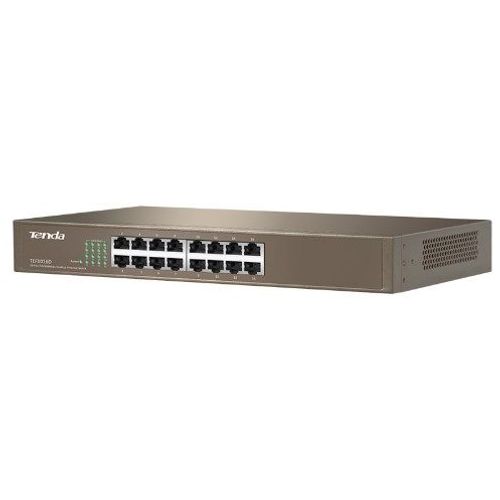 Tenda TEF1016D LAN 16-Port 10/100 Switch RJ45 ports Rackmount (alt=F1016) slika 1