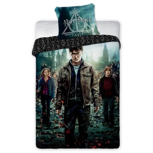 Posteljina Za Decu Harry Potter 2 160x200cm + 70x80cm slika 1