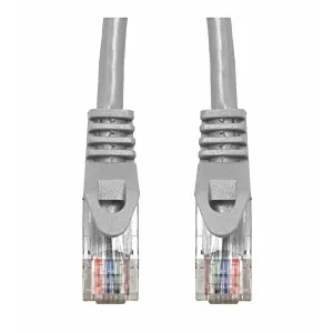 Patch kabl RJ45 Cat5e U/UTP,PVC sivi 3m