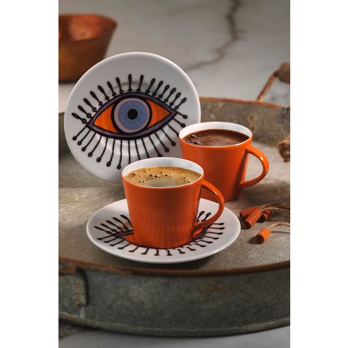 Hermia Concept Set šalica za kavu (4 komada), Višebojno, TL04KT15011011R19 slika 1