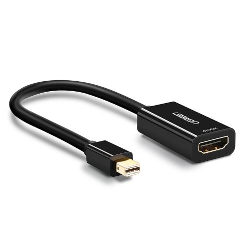 Ugreen Mini DisplayPort na HDMI (Ž) 4K crni - adapter u kutiji slika 1