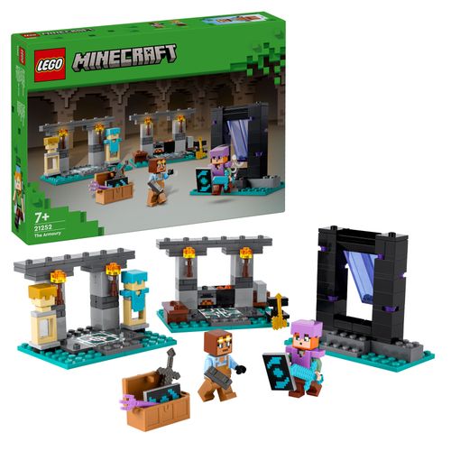 LEGO® MINECRAFT® 21252 Oružarnica slika 3