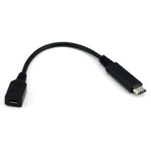 NaviaTec USB type C to USB 2.0 micro B female jack 1,0m cable slika 1