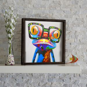 KZM522 Multicolor Decorative Framed MDF Painting