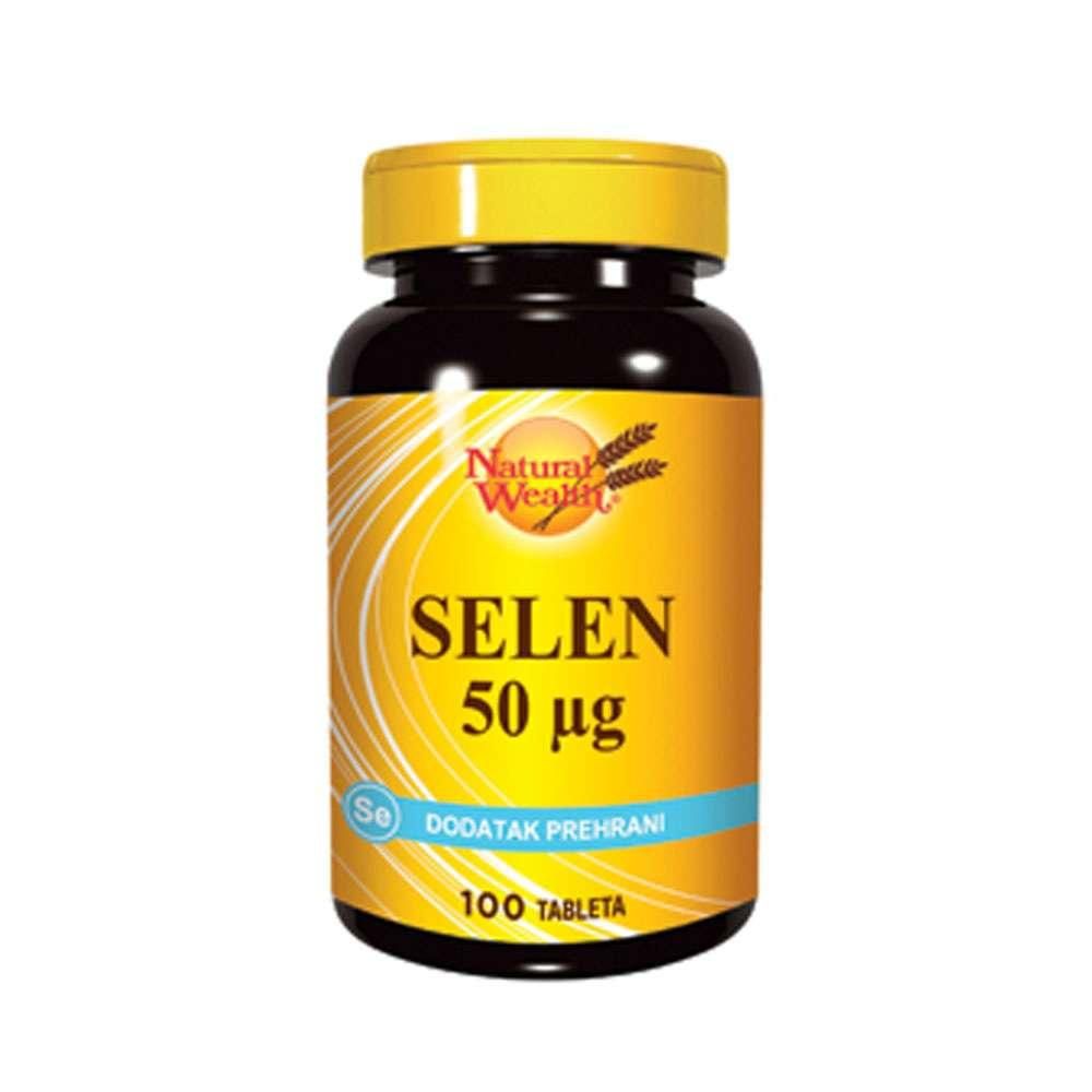 NATURAL WEALTH SELEN TBL 50MG A100 slika 1