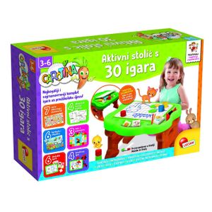 Lisciani Carotina Aktivni stolić sa 30 igara