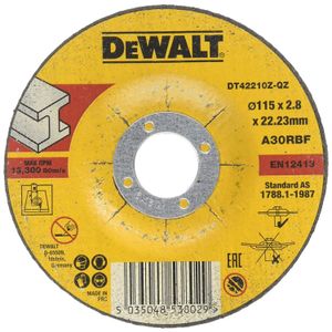 PLOČA ZA REZANJE PLOŠTA 115 x 2,8 x 22,23 mm Dewalt DT42210Z