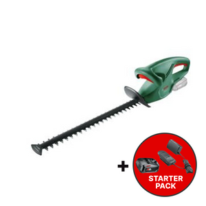 Bosch Akumulatorske škare za živicu EasyHedgeCut 18V-52-13 - solo alat  + Starter Set 18V Alliance – baterija PBA 18V 2,5 Ah + punjač AL 18V-20 W