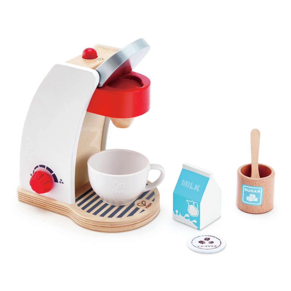 Hape Drveni aparat za kafu My Coffee Machine E3146A  slika 1