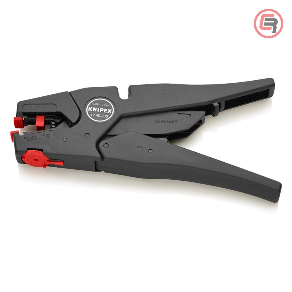 Knipex Kliješta Za Skidanje Izolacije 0,03 - 10,0 mm2 Automatska - 12 40 200 slika 2