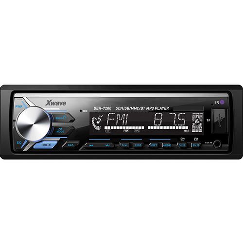 Xwave DEH-7200 Auto MP3 plejer,FM,Bluetooth,USB,SD/MMC,AUX,RDS,4x40W slika 1