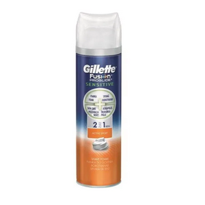 Gillette Fusion Proglide Sensitive Active Sport Pjena za brijanje 250 ml 