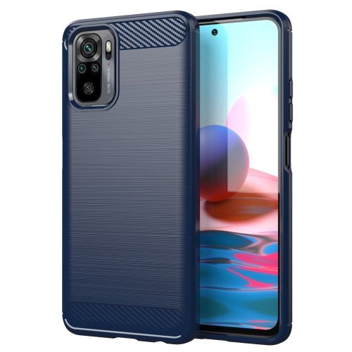 Carbon Case fleksibilna maskica za Xiaomi Redmi Note 10 / Redmi Note 10S slika 1