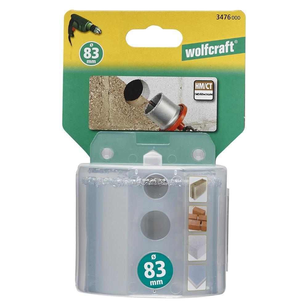 Wolfcraft Kruna Za Zidove Od Cigle i Kamena fi 83 / 55 mm Bez Nosača - 3476000 slika 4