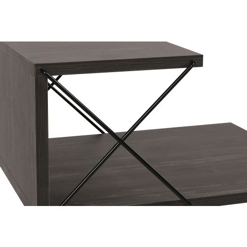 Cross - Dark Brown Dark Brown Nightstand slika 7