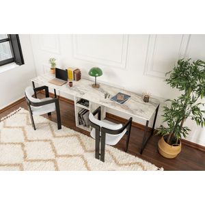 Radni stol Twin Study - Freesia Black