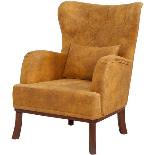 Marta - Yellow Yellow Wing Chair slika 3