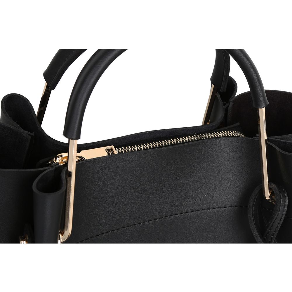 Elegantna Crna Torba preko Ramena slika 6