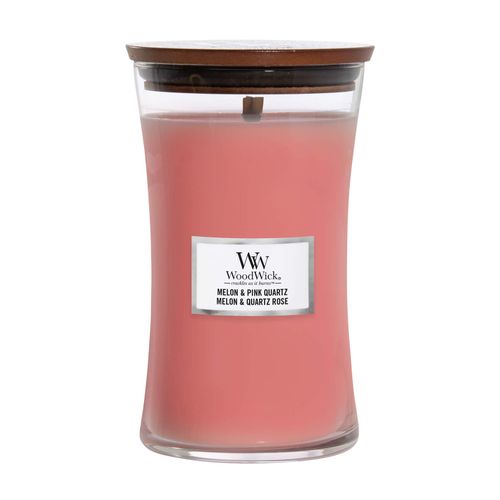 Woodwick Sveća Ww Classic Large Melon & Pink Quartz 1681480E slika 1