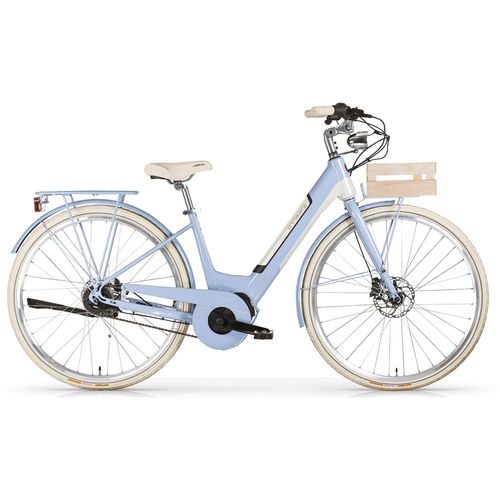 MBM E-PRIMAVERA LADY 28" LIGHT SKY + KOŠARA slika 1