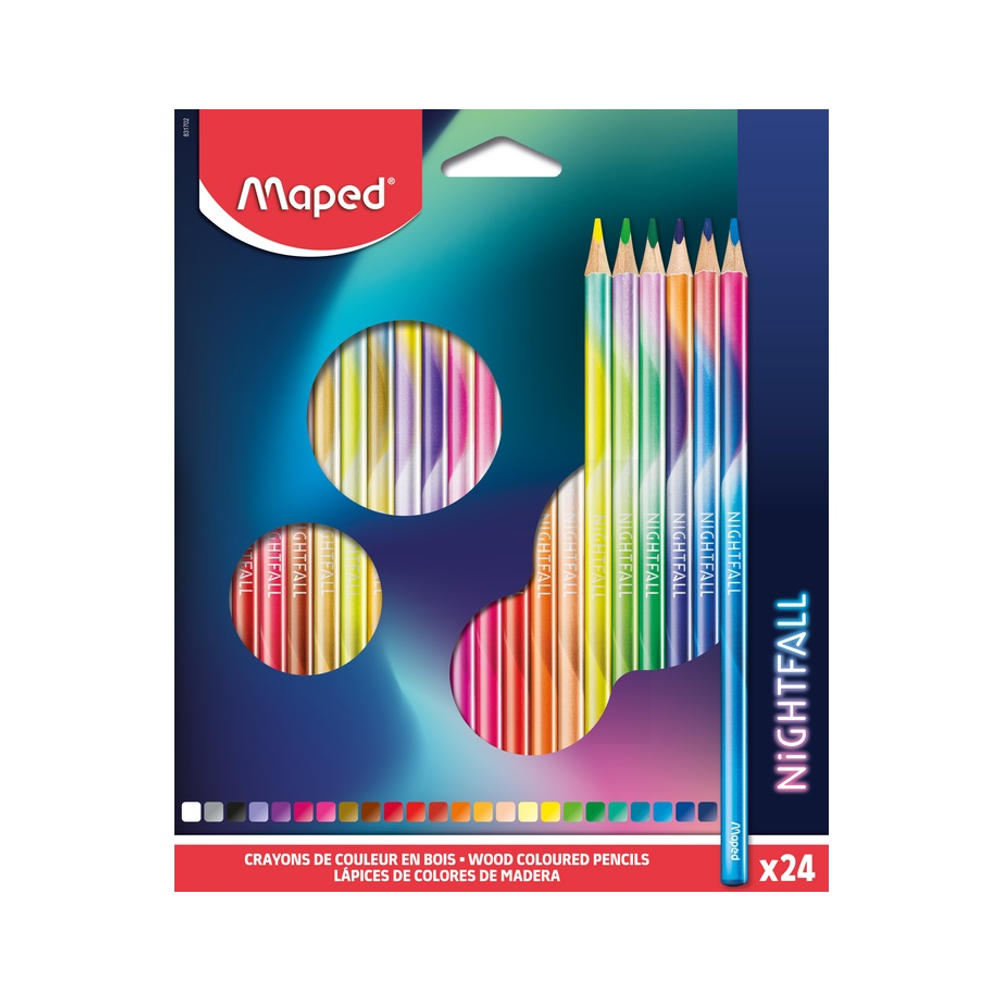 Maped drvene bojice 24/1 NIGHTFALL slika 1