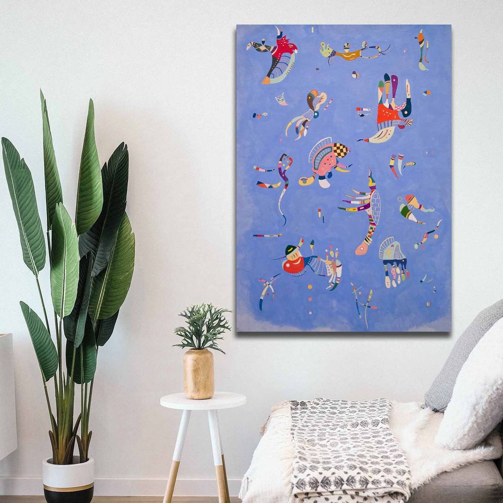 Dekorativna Platnena Slika 'Kandinsky Inspiracija' u Više Boja slika 1