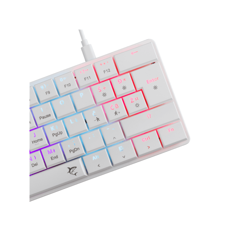 WHITE SHARK Mehanička tastatura GK-006212 NAGAMAKI / HR, crveni prekidači slika 6