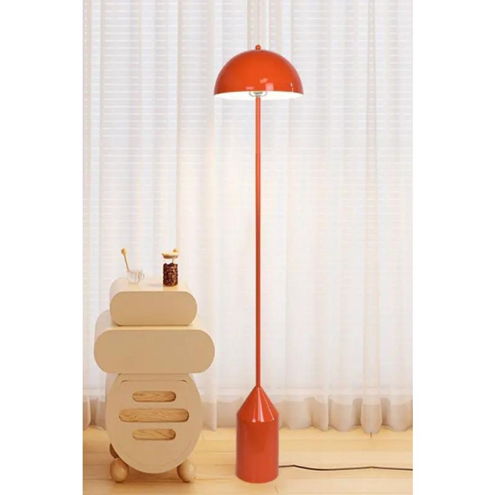Podna Lampa Gljiva - Narandžasta slika 1
