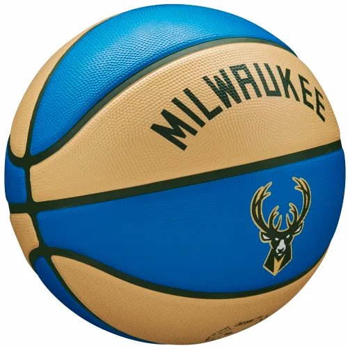 Wilson nba team city edition milwaukee bucks ball wz4016517id slika 2