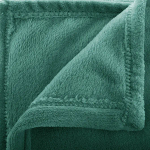 Atmosphera deka flanel 180x130cm poliester zelena